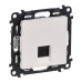 Розетка компьютерная 1-м Valena Life RJ45 кат.5E UTP с лицев. панелью механизм бел. Leg 753440 Розетка компьютерная 1-м Valena Life RJ45 кат.5E UTP с лицев. панелью механизм бел. Leg 753440