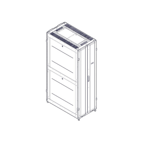Шкаф Systeme Electric, серия Uniprom, 42U-600/1070, боковые панели 4шт, черный Шкаф Systeme Electric, серия Uniprom, 42U-600/1070, боковые панели 4шт, черный