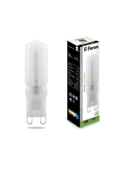 Лампа светодиодная Feron LB-431 G9 7W 230V 4000K