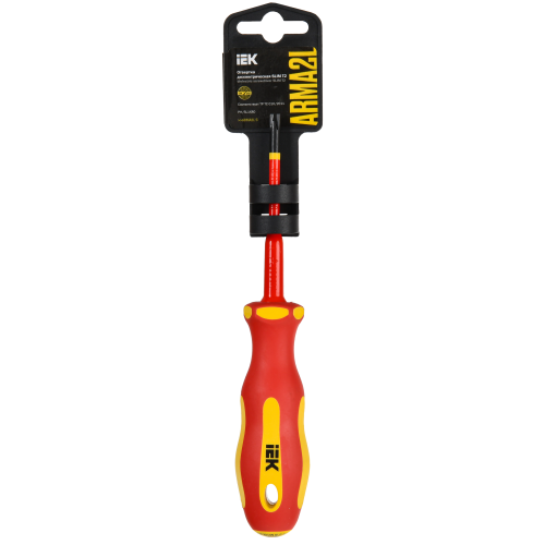 ARMA2L 5 Отвертка диэлектрическая SLIM PH/SL1х80 Т2 IEK ARMA2L 5 Отвертка диэлектрическая SLIM PH/SL1х80 Т2 IEK