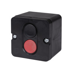 Пост кнопочный ПКЕ 712 У3, красная и черная кнопки, IP40 TDM