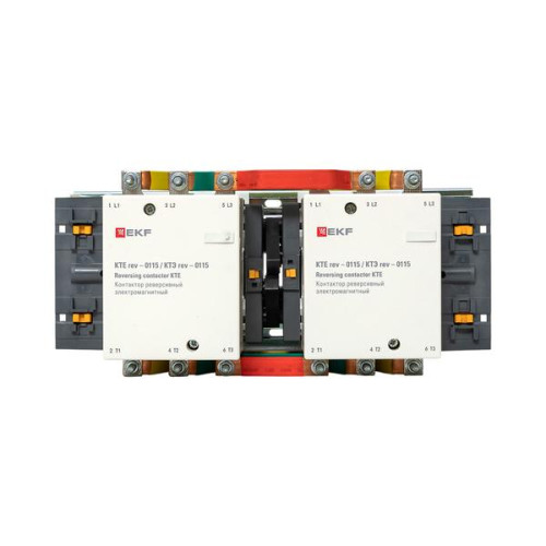 Контактор реверсивный КТЭ-1 115А 2NO 400В AC EKF Контактор реверсивный КТЭ-1 115А 2NO 400В AC EKF
