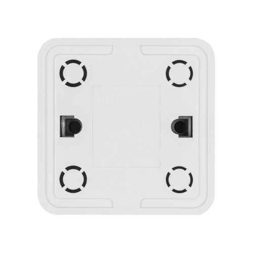 Розетка 2П открытой установки IP20 10А, белая Розетка 2П открытой установки IP20 10А, белая