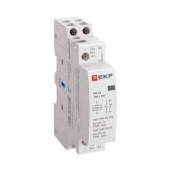 Контактор модульный КМ 20А 1NO+1NC 230В АС (1 мод.) PROXIMA EKF