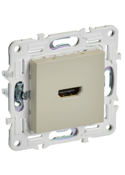SKANDY Розетка HDMI SK-H01B бежевый IEK