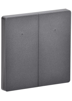 Выключатель 2-кл. СП 16А с нейтр. WIFI+BLE iTEQ SMART сер. ONI IT-SM2NWBI-K03
