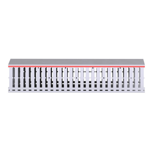 Короб перфорированный, серый RL12 150x100 Короб перфорированный, серый RL12 150x100
