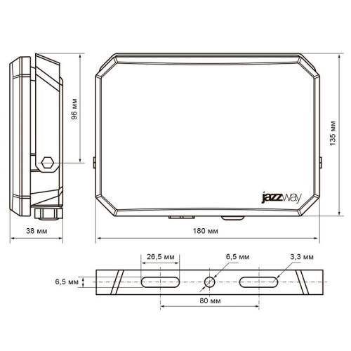 Прожектор светодиодный PFL-SA 100Вт OPAL 6500К СДО IP65 Pro JazzWay 5065932 Прожектор светодиодный PFL-SA 100Вт OPAL 6500К СДО IP65 Pro JazzWay 5065932