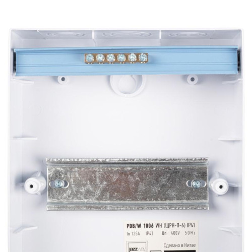 Бокс модульный накладной PDB/W 1006 WH (ЩРН-П- 6) IP41 пластик. Pro JazzWay 5071650 Бокс модульный накладной PDB/W 1006 WH (ЩРН-П- 6) IP41 пластик. Pro JazzWay 5071650