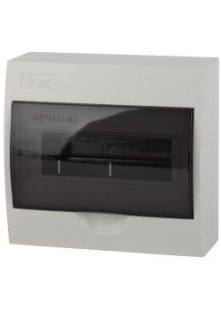 Бокс ЩРН-П-10 мод. навесной пластик IP41 SIMPLE NO-box_simple-plastic_10_surface ЭРА Б0041524