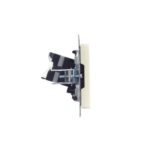 BRITE Розетка компьютерная RJ45 кат.5E РК10-БрКр бежевый IEK BRITE Розетка компьютерная RJ45 кат.5E РК10-БрКр бежевый IEK