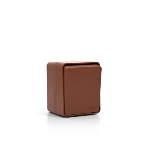ATLASDESIGN PROFI IP54 О/У 1-клавишный ВЫКЛЮЧАТЕЛЬ КНОПОЧНЫЙ, сх.1, 10А, ТЕРРАКОТОВЫЙ ATLASDESIGN PROFI IP54 О/У 1-клавишный ВЫКЛЮЧАТЕЛЬ КНОПОЧНЫЙ, сх.1, 10А, ТЕРРАКОТОВЫЙ