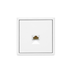 ARTGALLERY РОЗЕТКА компьютерная RJ45, кат. 5е, механизм, ЛОТОС