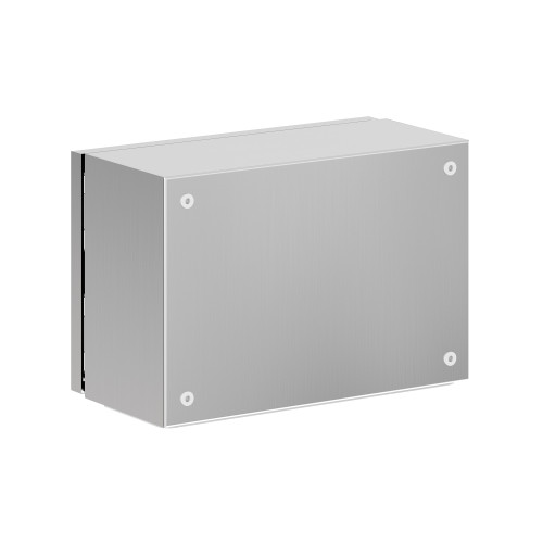 Корпус навесной STH с М/П из нержавеющей cтали AISI304 ВxШxГ 200x300x150 мм, с фланцем, IP66 Корпус навесной STH с М/П из нержавеющей cтали AISI304 ВxШxГ 200x300x150 мм, с фланцем, IP66