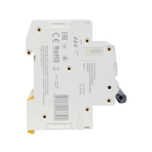ARMAT Автоматический выключатель M10N 4P C 25А IEK ARMAT Автоматический выключатель M10N 4P C 25А IEK