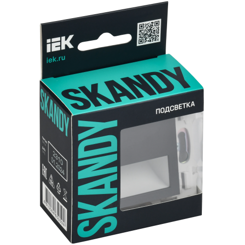 SKANDY Подсветка LED встраиваемая SK-L01T титан IEK SKANDY Подсветка LED встраиваемая SK-L01T титан IEK