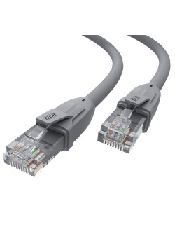 Greenconnect RJ45(m) - RJ45(m) Cat. 6 UTP  1м серый