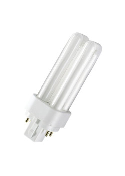 Лампа люминесцентная компактная DULUX D/E 18Вт/830 G24q-2 OSRAM 4099854122354