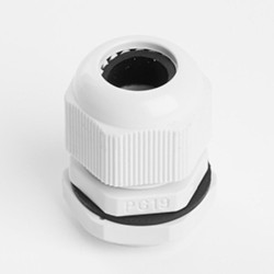 Сальник PG19 диаметр проводника 12-15 мм STEKKER, IP54, серый (DIY упаковка 2 шт) (без мембраны)