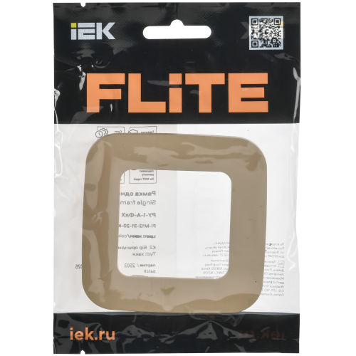 FLITE Рамка 1-местная РУ-1-А-ФлХ хаки IEK FLITE Рамка 1-местная РУ-1-А-ФлХ хаки IEK