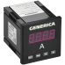 Амперметр цифровой щитовой однофазный 72х72мм LED GENERICA Амперметр цифровой щитовой однофазный 72х72мм LED GENERICA