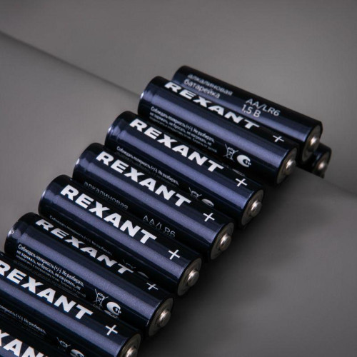 Элемент питания алкалиновый AA/LR6 1.5В (блист.4шт) Rexant 39-1027 Элемент питания алкалиновый AA/LR6 1.5В (блист.4шт) Rexant 39-1027