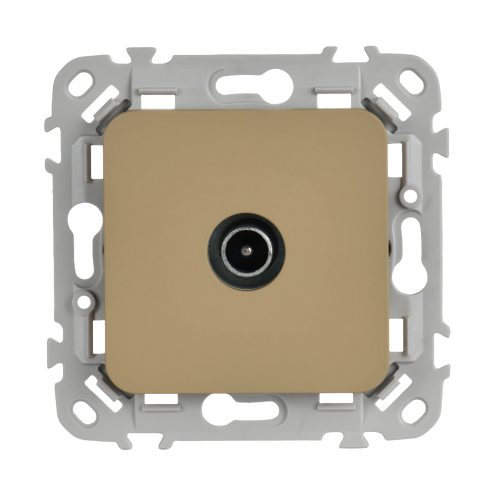 FLITE Розетка TV экранированная оконечная тип M РТВм-1-1-1-ФлХ хаки IEK