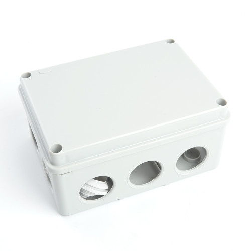 Коробка разветвительная STEKKER EBX10-310-55, 150*110*70мм,10 вводов, IP55, светло-серая (GE41242) Коробка разветвительная STEKKER EBX10-310-55, 150*110*70мм,10 вводов, IP55, светло-серая (GE41242)