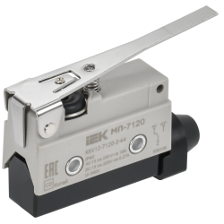 Микропереключатель концевой МП-7120 рычаг IP40 IEK