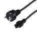 Шнур сетевой Евро 3х0.75кв.мм 1.8м (PVC) (с заземлением) (ноутбук) Rexant 11-1151 Шнур сетевой Евро 3х0.75кв.мм 1.8м (PVC) (с заземлением) (ноутбук) Rexant 11-1151