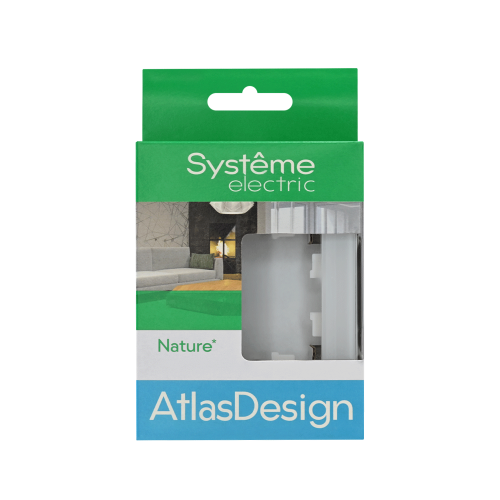 ATLASDESIGN NATURE 1-постовая РАМКА, НАТУРАЛЬНОЕ СТЕКЛО, БЕЛЫЙ ATLASDESIGN NATURE 1-постовая РАМКА, НАТУРАЛЬНОЕ СТЕКЛО, БЕЛЫЙ