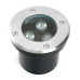 Светодиодный светильник тротуарный (грунтовый) Feron SP2801, 3W, AC/DC12-24V, низковольтный, 3000К, черный, D100*H80mm, вн.диаметр:70m Светодиодный светильник тротуарный (грунтовый) Feron SP2801, 3W, AC/DC12-24V, низковольтный, 3000К, черный, D100*H80mm, вн.диаметр:70m