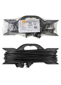Удлинитель-шнур на рамке силовой народный ПВС 3500 Вт б/з, 20м, штепс. гнездо У1-13041 (Ун 130 0001)