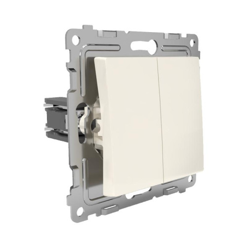 Выключатель 2-кл. СП Pixel 10А IP20 механизм беж. TOKOV ELECTRIC TKE-PX-V2-C02 Выключатель 2-кл. СП Pixel 10А IP20 механизм беж. TOKOV ELECTRIC TKE-PX-V2-C02