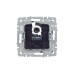 BRITE Розетка компьютерная RJ45 кат.5E РК10-БрС сталь IEK BRITE Розетка компьютерная RJ45 кат.5E РК10-БрС сталь IEK