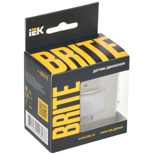 BRITE Датчик движения ДС10-1-БрШ шампань IEK