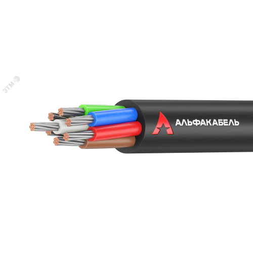 Кабель монтажный МКШнг(А)-LS 2х0,75 (100м) ТРТС
