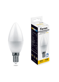 Лампа светодиодная диммируемая Feron LB-771 Свеча E14 11W 230V 2700K