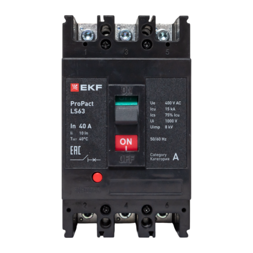 ProPact LS63 40А 3P 15кА EKF
