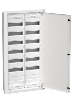 TITAN 5 Корпус металлический ЩРв-168 (2х84) 1130х625х130мм IP31 белый (одна дверь) IEK