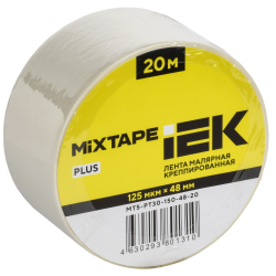 MIXTAPE PLUS Лента малярная креппированная 125мкм 48ммх20м IEK