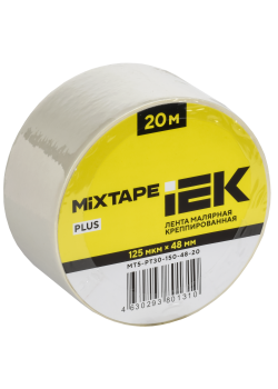 MIXTAPE PLUS Лента малярная креппированная 125мкм 48ммх20м IEK