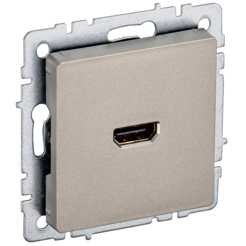 BRITE Розетка HDMI РHDMI-0-БрШ шампань IEK