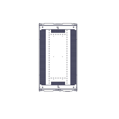 Шкаф Systeme Electric, серия Uniprom, 48U-600/1070, боковые панели 4шт, черный