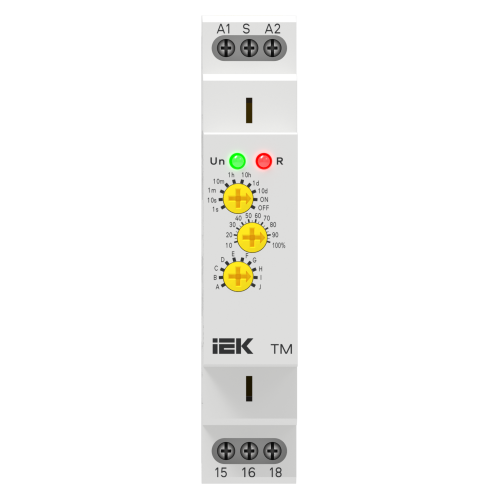 Реле времени многофункциональное TM 1 контакт 230В AC IEK Реле времени многофункциональное TM 1 контакт 230В AC IEK