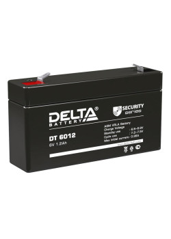 Аккумулятор ОПС 6В 1.2А.ч Delta DT 6012