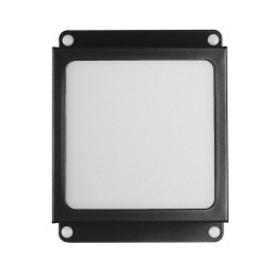 Светильник светодиодный PPL 089/G OPAL 9Вт 4000К IP40 BLACK ДВО/ДПО домино в потолок Грильято черн. Pro JazzWay 5065260