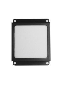 Светильник светодиодный PPL 089/G OPAL 9Вт 4000К IP40 BLACK ДВО/ДПО домино в потолок Грильято черн. Pro JazzWay 5065260