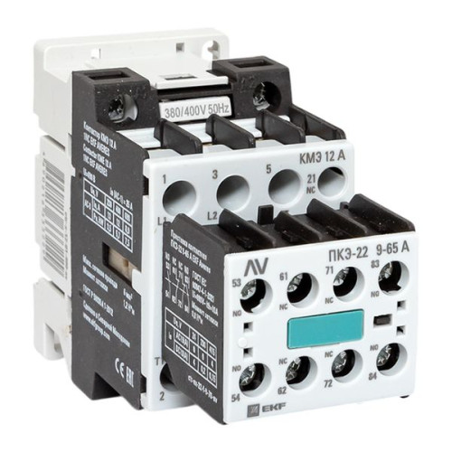 КМЭ 12А 1NC 400В АС 2НО+2НЗ EKF AVERES