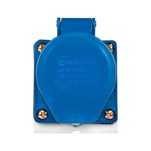 Роз. стац. наруж. 113 2Р+РЕ 16А 220В IP44 EKF